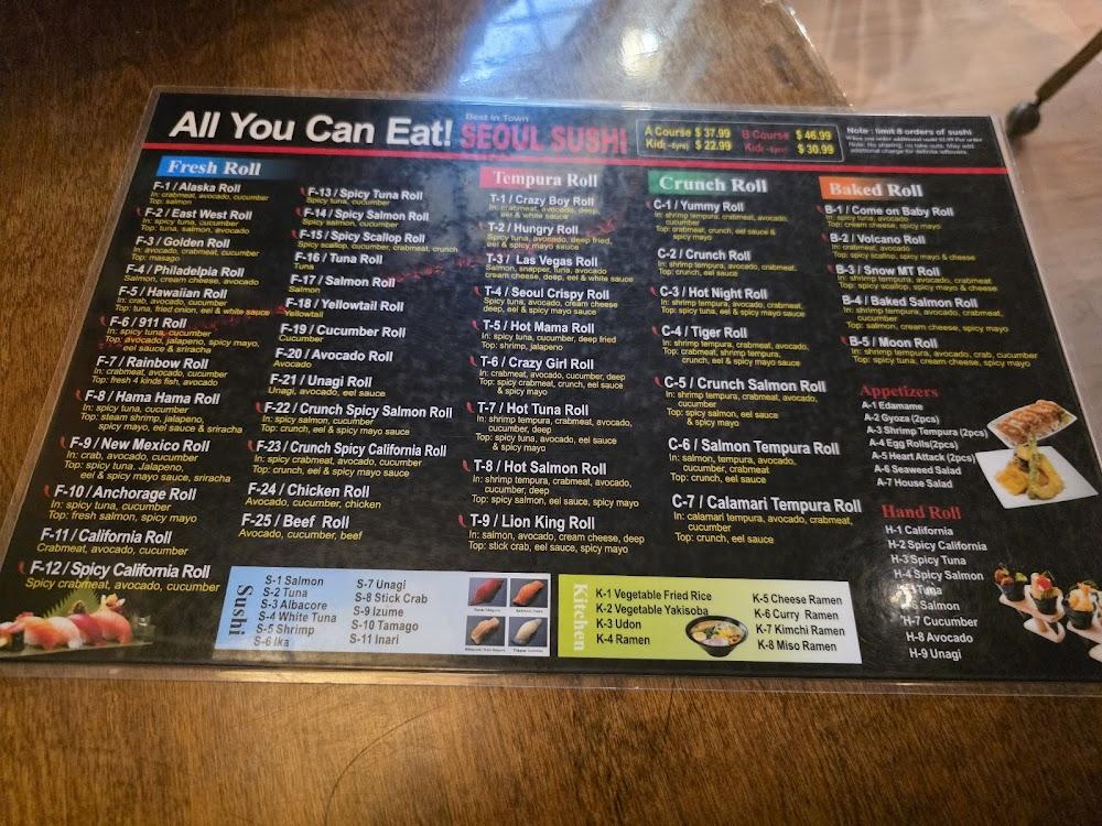 Seoul Sushi 3. Boss Roll